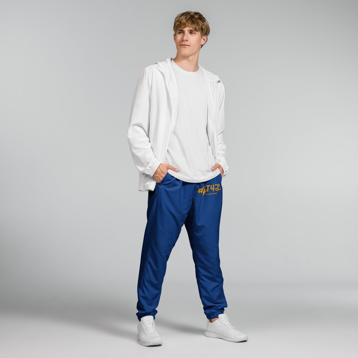 #GT4L all-over-print-men's-track-pants-blue-front-6845f6c3dd77f