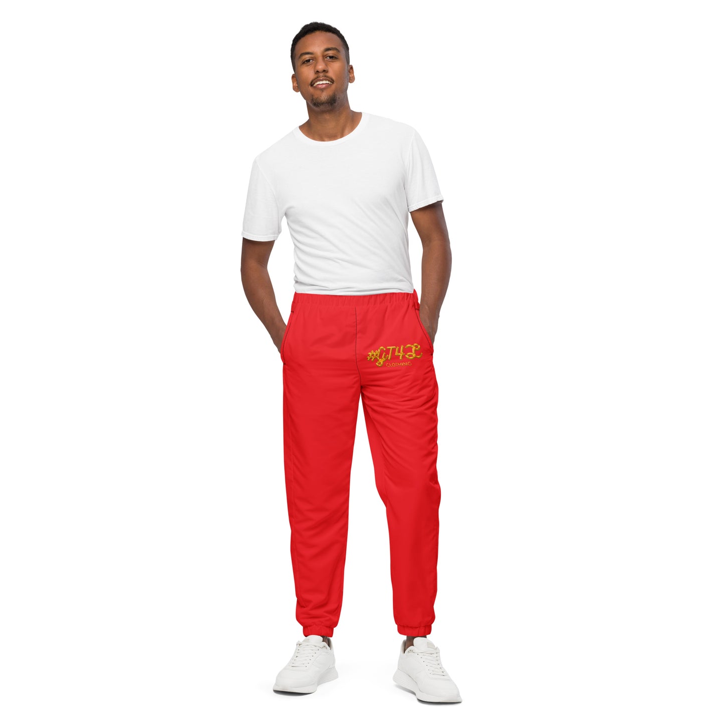 #GT4L all-over-print-mens-track-pants-red-front-68491b17ed762