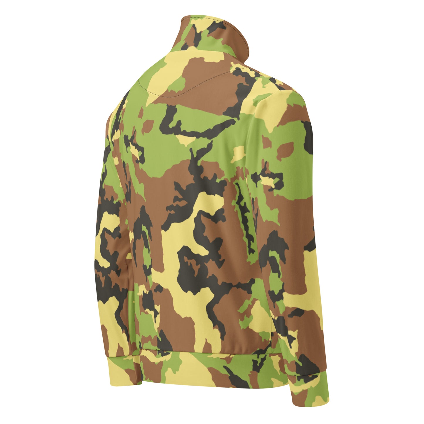 Camouflage hoodie on a white background