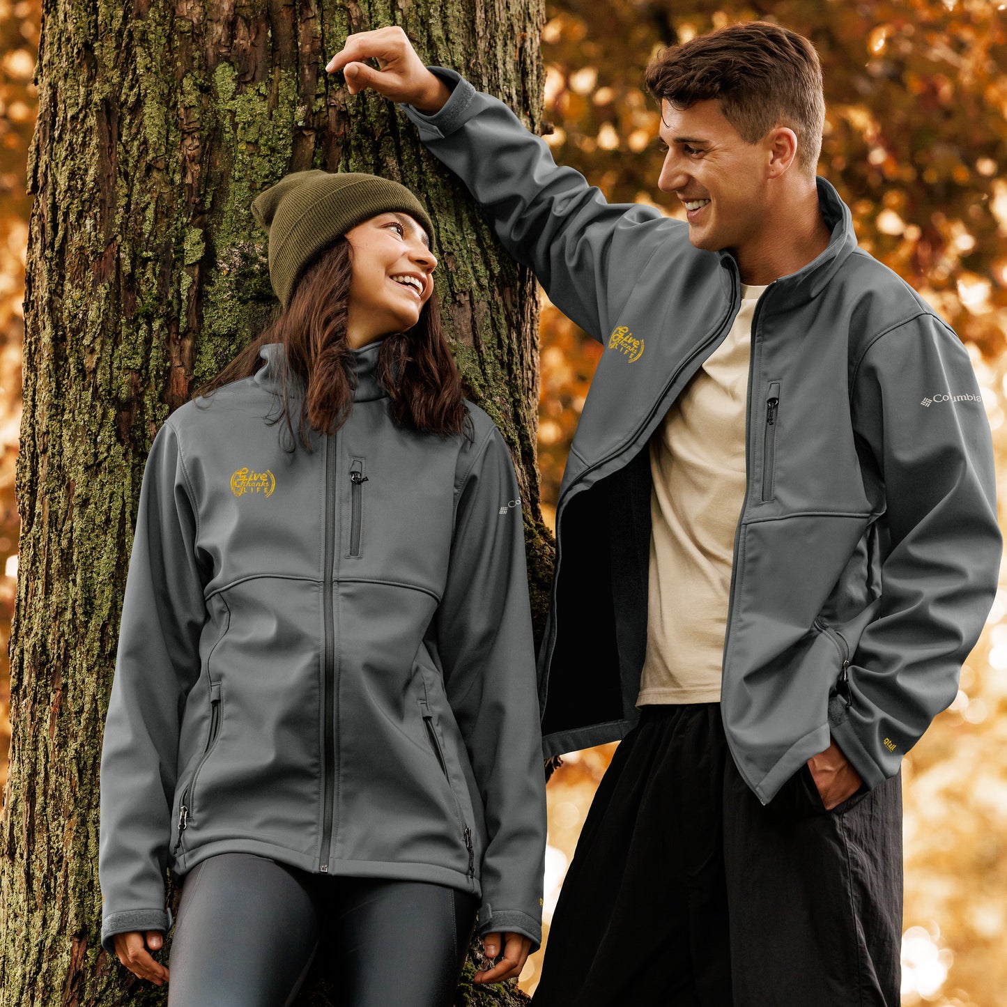 #GT4L unisex-columbia-soft-shell-jacket-graphite-front-67e5c12e3b4f7