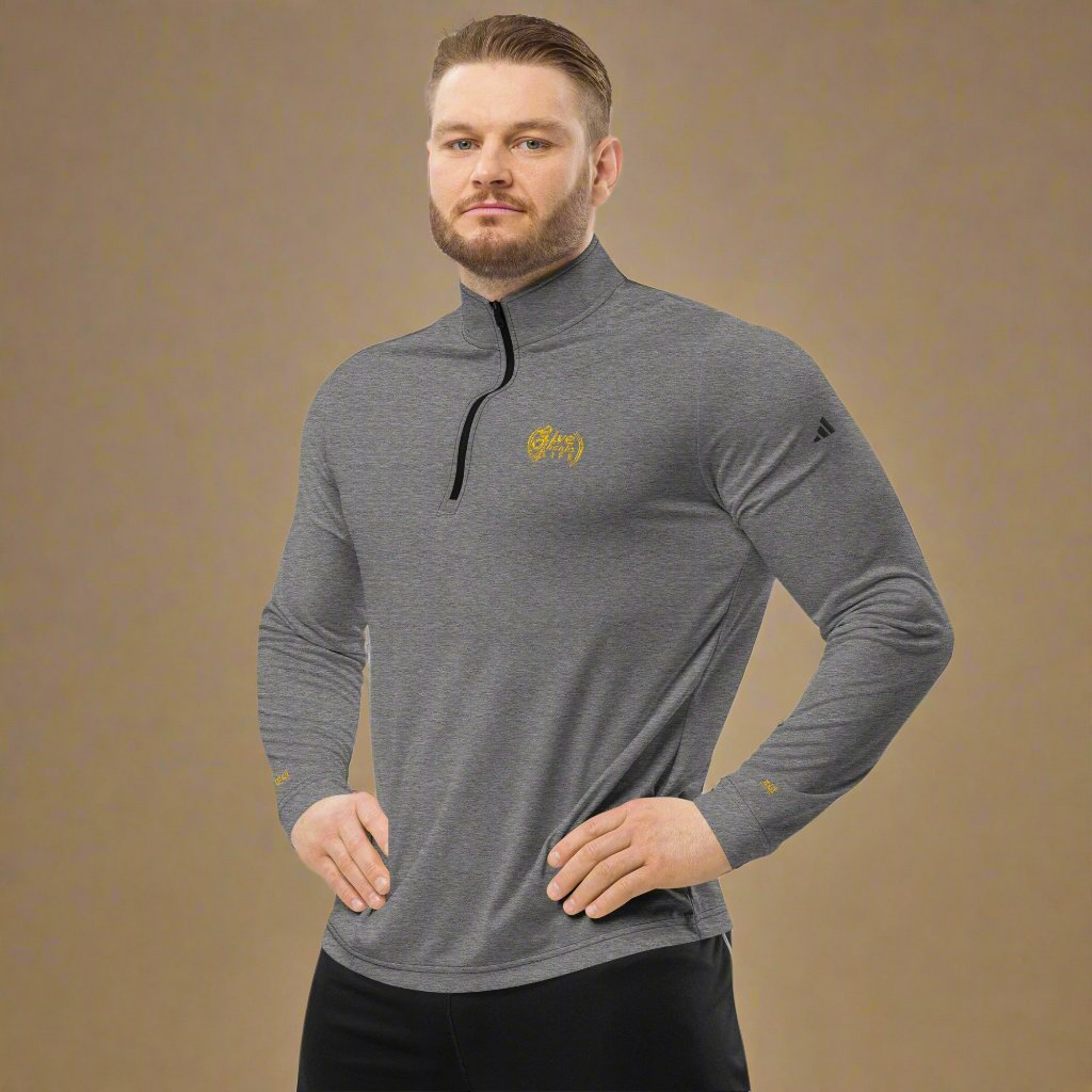 adidas-quarter-zip-pullover-black-heather-left-front-6738b1ff3dd0b