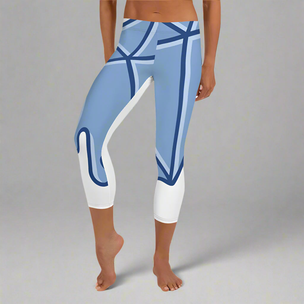 all-over-print-capri-leggings-diamond print-front-6765a4ea946c7