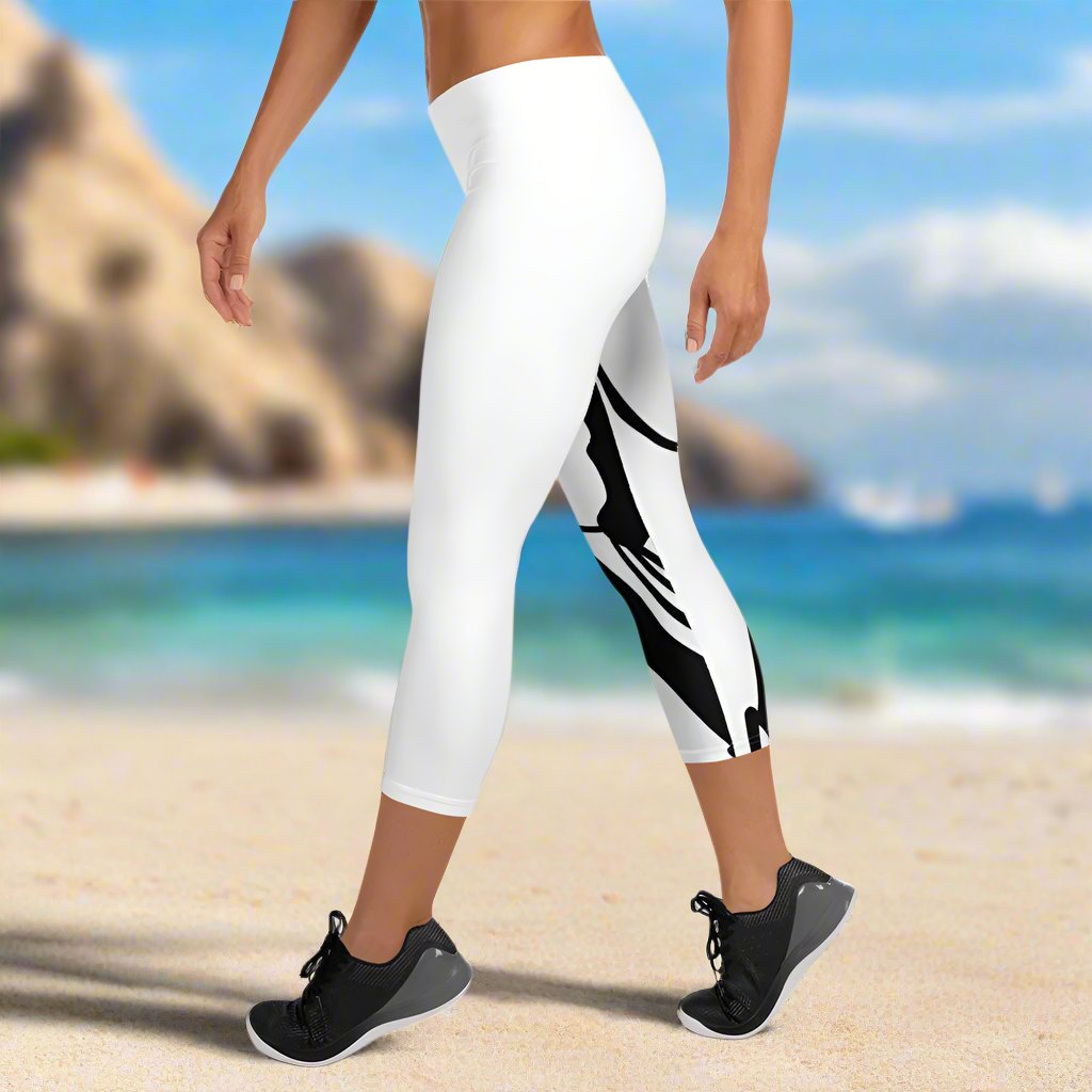 all-over-print-capri-leggings-white cowgirl-front-67640d047f233