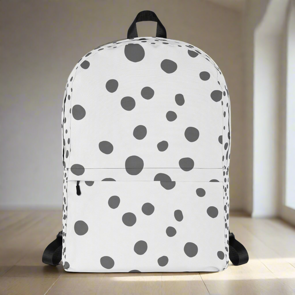 #GT4L Dalmatian Print Backpack. Branded Fashion Clothing & Accessories.