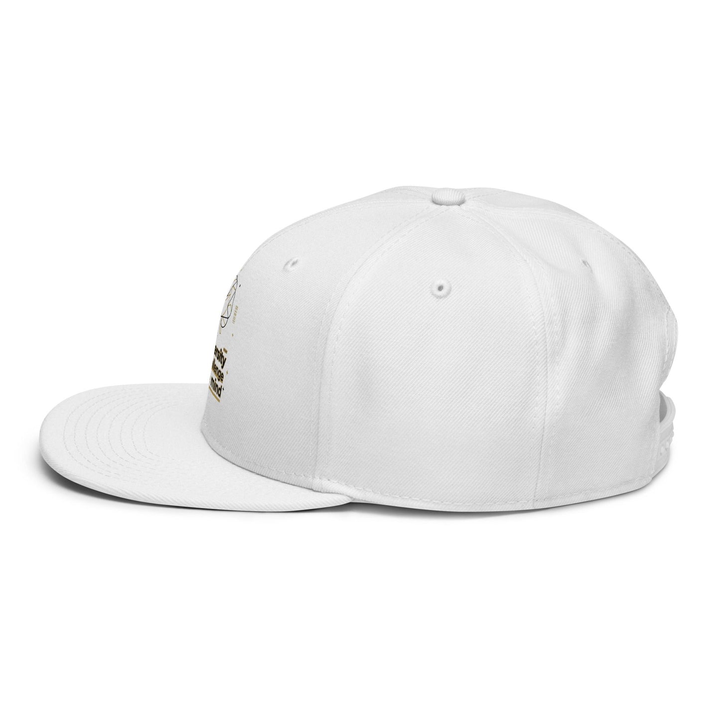 GT4L Snapback Hat | Embroidered Logo Cap | Adjustable Flat Brim | UK