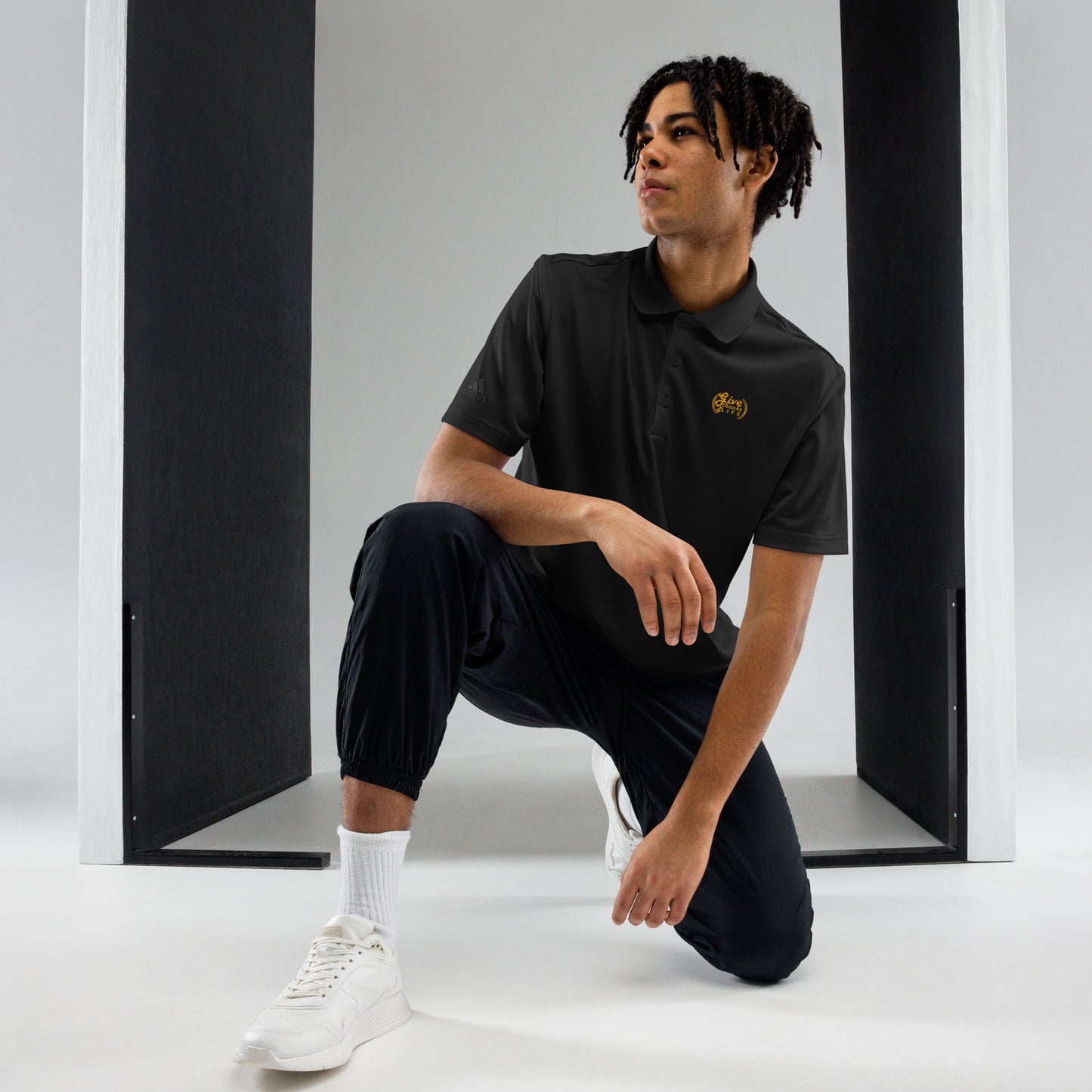 #gt4l adidas-premium-polo-shirt-black-front-67e58413493bf