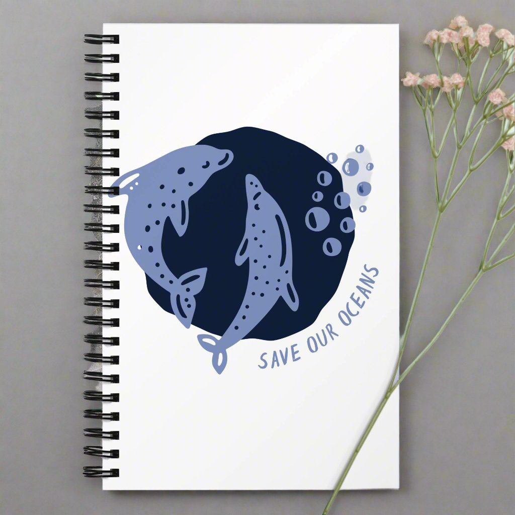 #GT4L Eco Spiral Notebook. Branded Fashion Clothing & Accessories