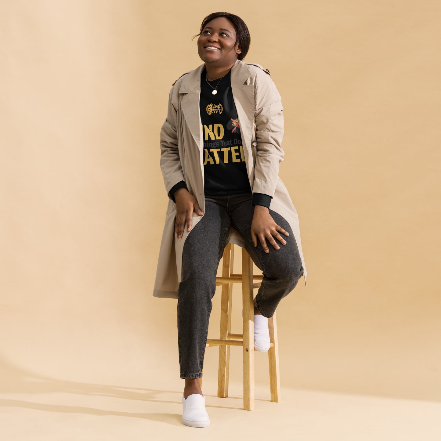 unisex-premium-sweatshirt-black-front