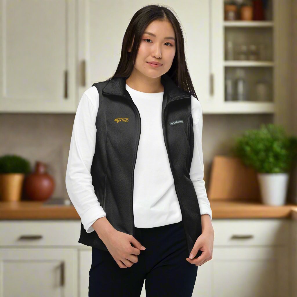 #GT4L - Women's Columbia Fleece Vest. Branded Clothing and Accessories