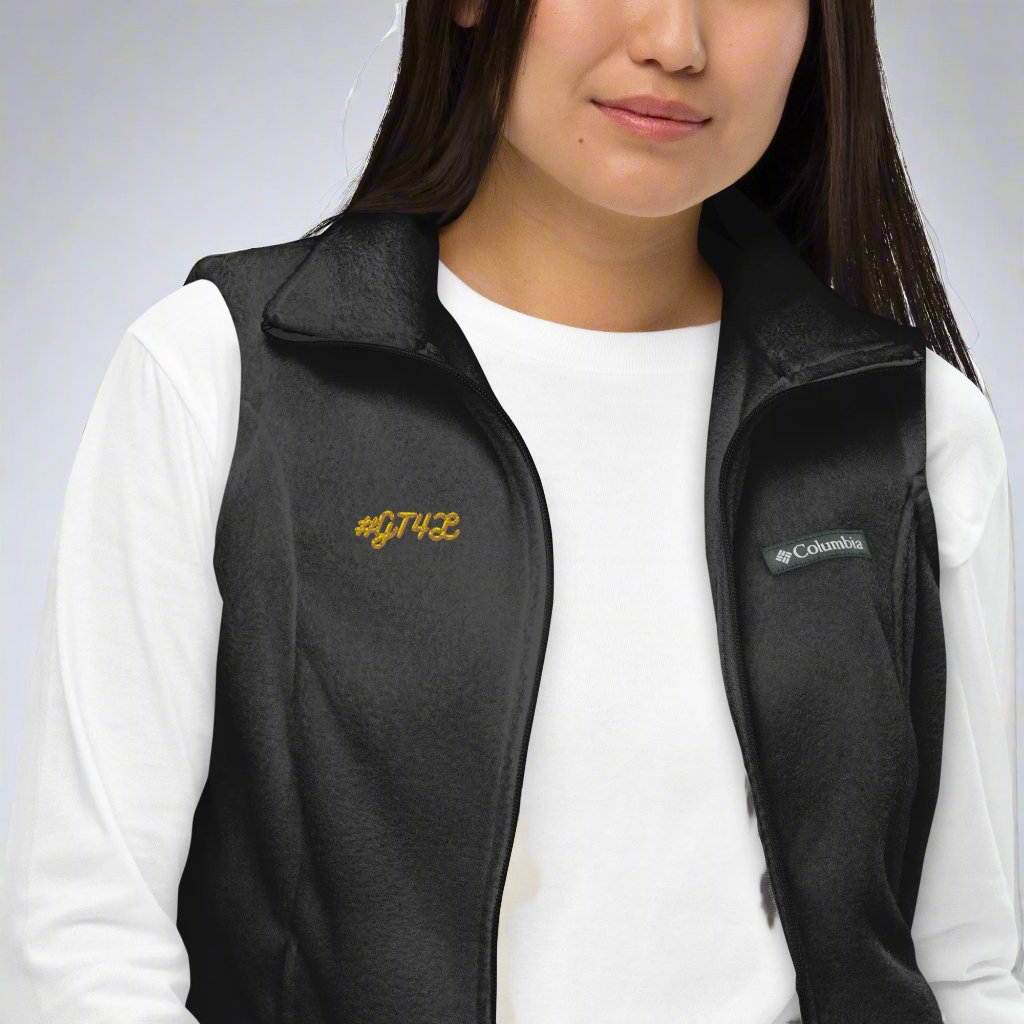 #GT4L - Women's Columbia Fleece Vest. Branded Clothing and Accessories