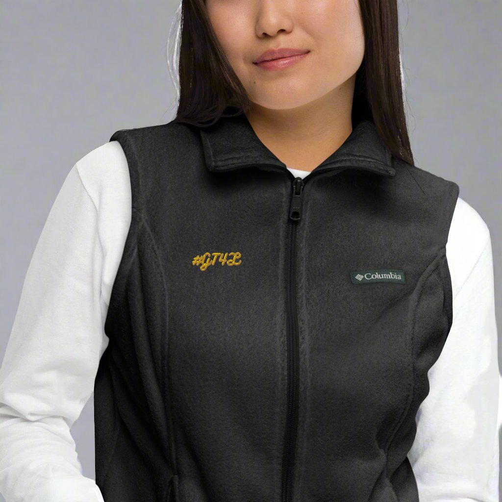 #GT4L - Women's Columbia Fleece Vest. Branded Clothing and Accessories