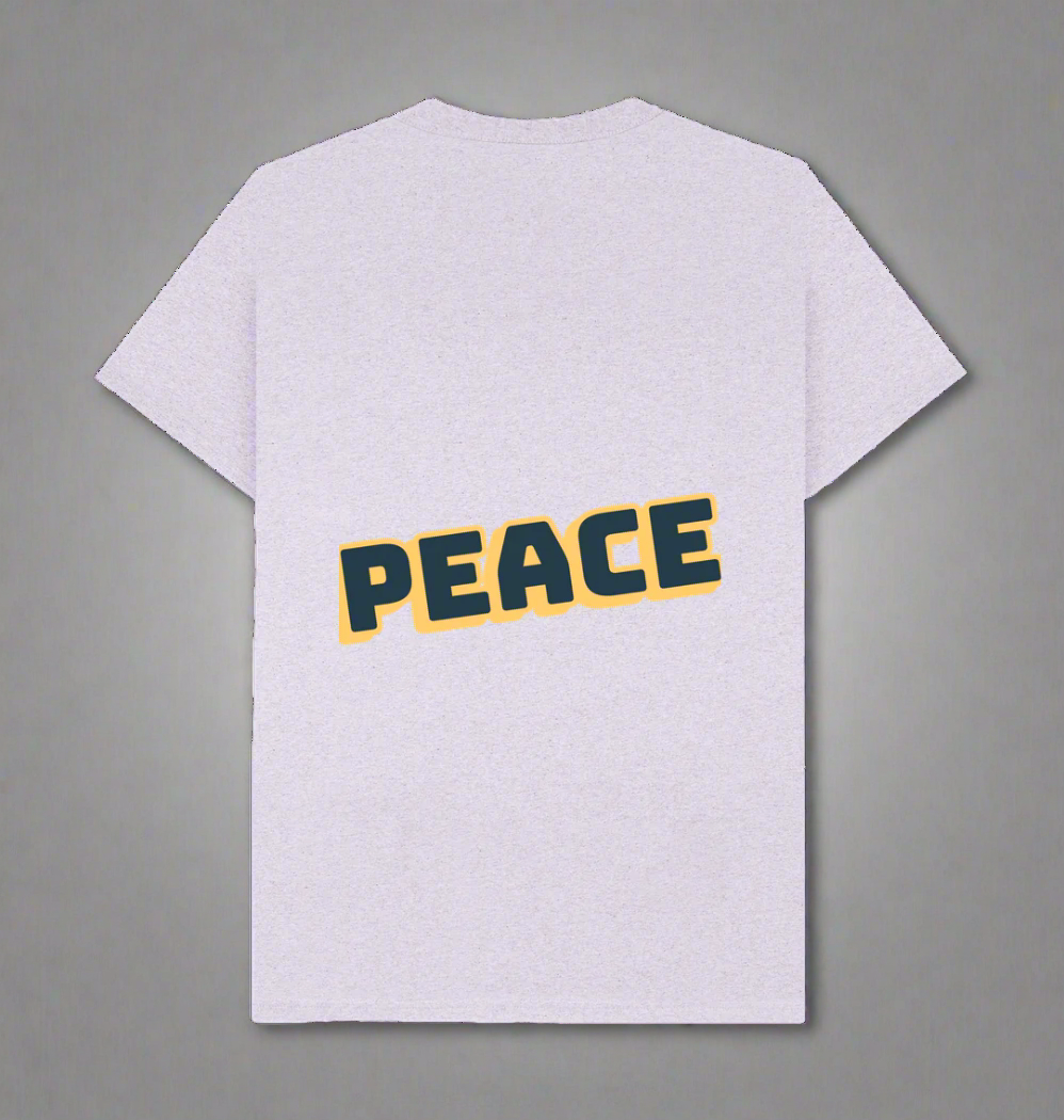 Light Purple Recycled Printed T-Shirt