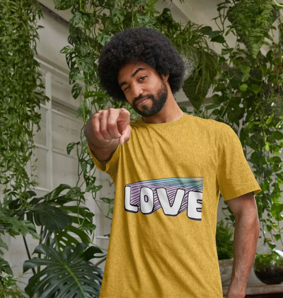 GT4L Love/Peace Recycled T-Shirt, view 4