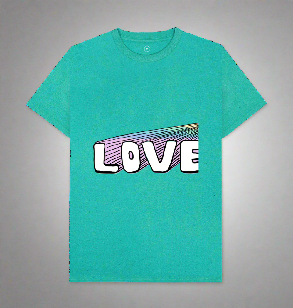 Seagrass Green Recycled Printed T-Shirt