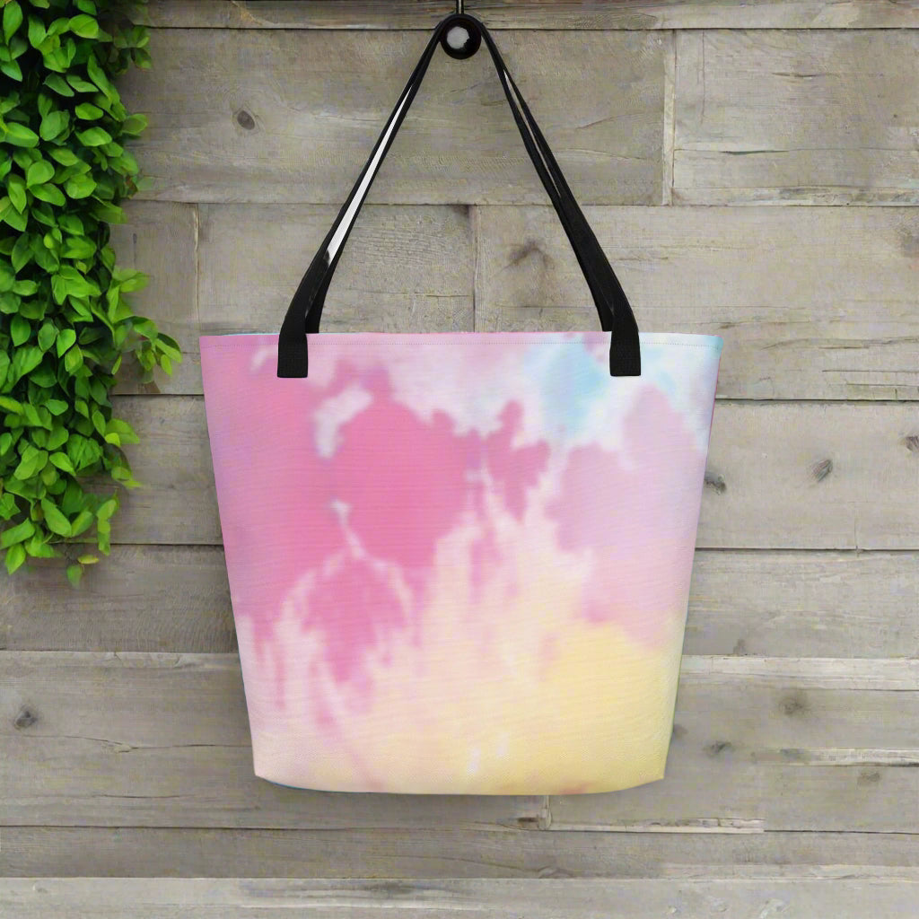 #GT4L all-over-print-large-tote-bag-w-pocket-black-front-67fa866808683