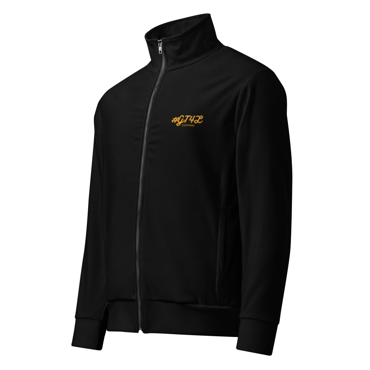 GT4L Men's Recycled Black Track Jacket