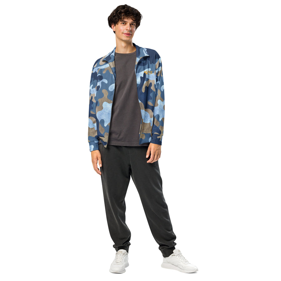 GT4L Men's Recycled Marine Track Jacket, view 4