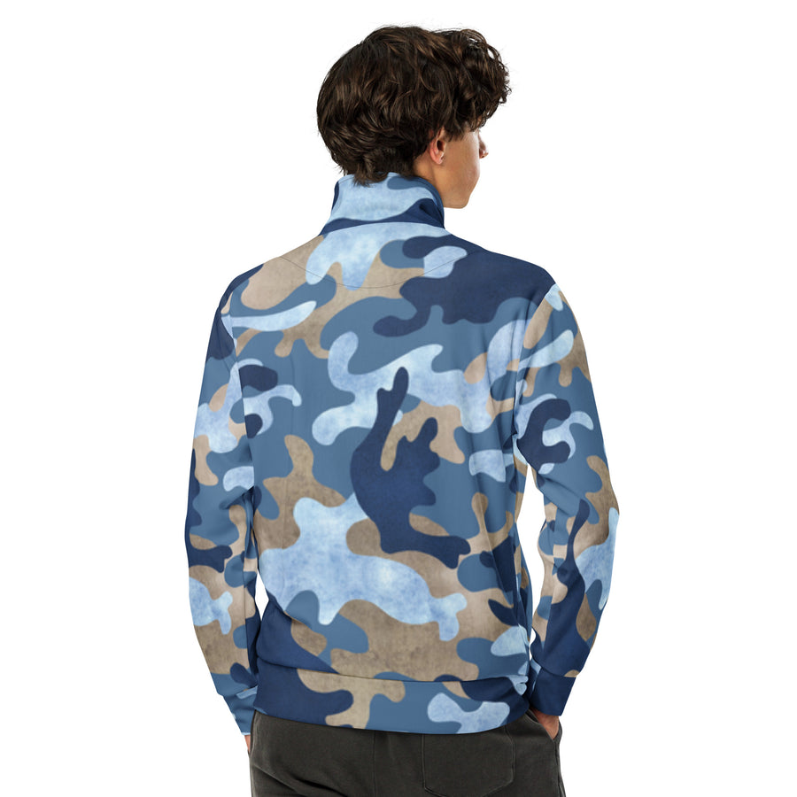 GT4L Men's Recycled Marine Track Jacket, view 3