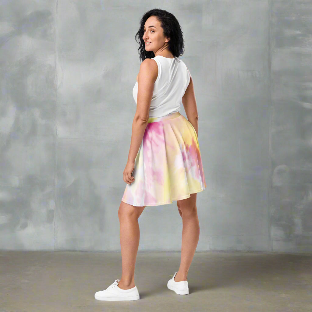#GT4L all-over-print-skater-skirt-white-back-67f0308dcf302