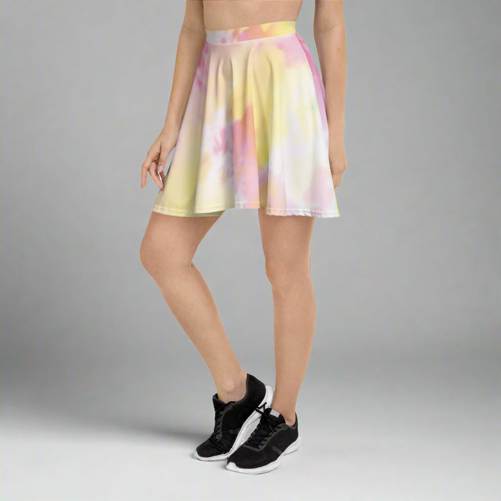 #GT4L all-over-print-skater-skirt-white-left-67f0308dcf5d1