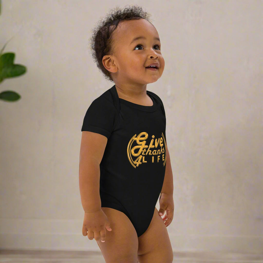 GT4L Organic Cotton Baby Bodysuit, view 2