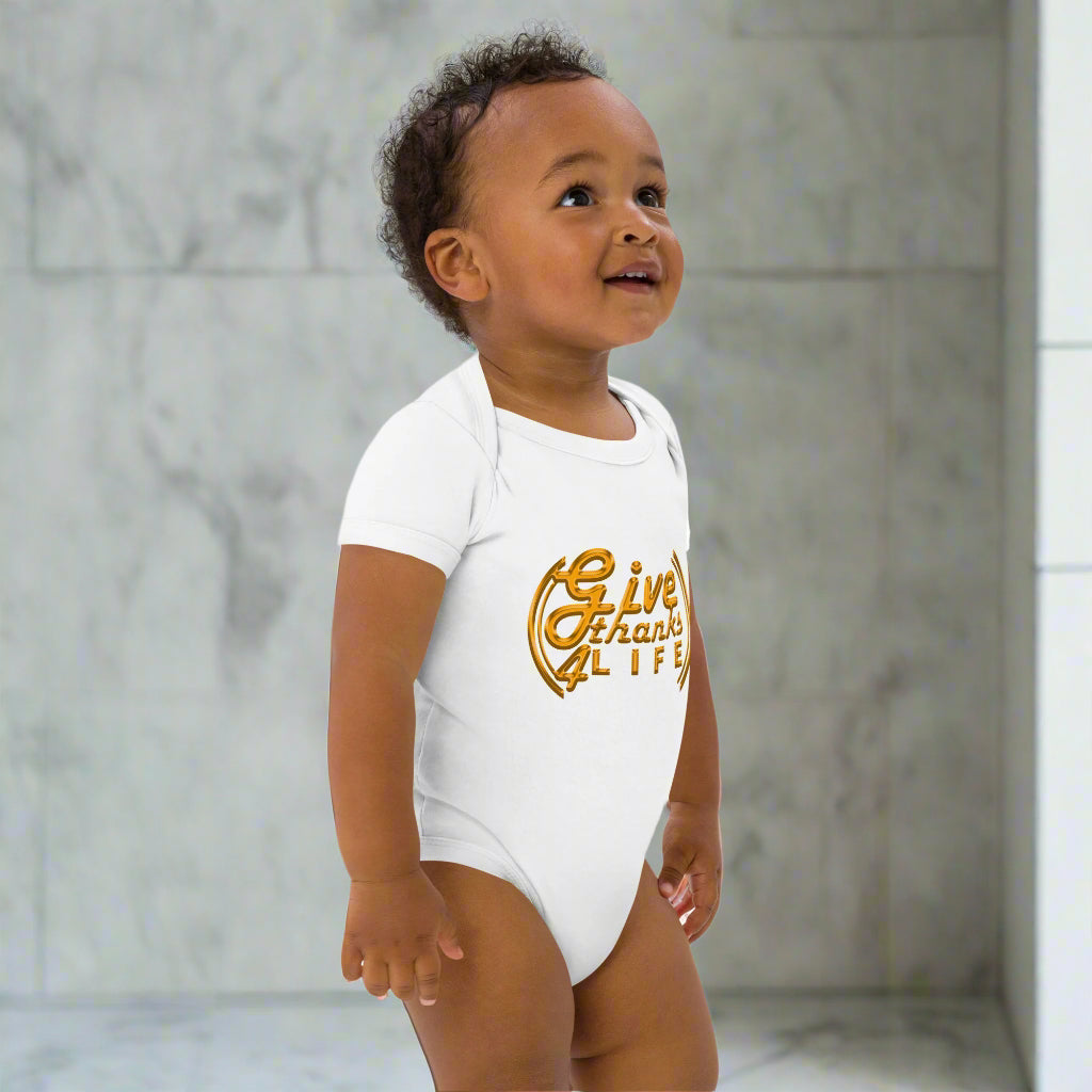 GT4L Organic Cotton Baby Bodysuit, view 16