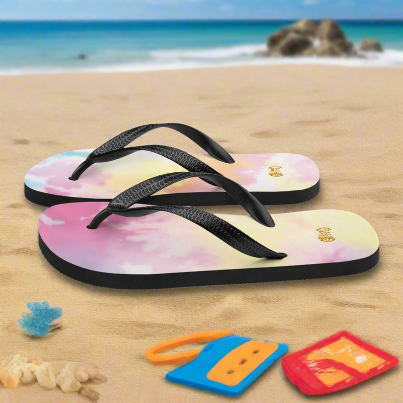 GT4L Women's All-Over Print Flip-Flops