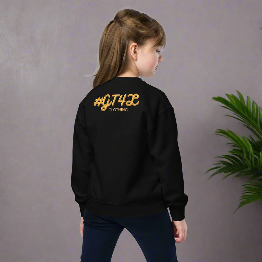 GT4L Youth Crewneck Sweatshirt, view 8