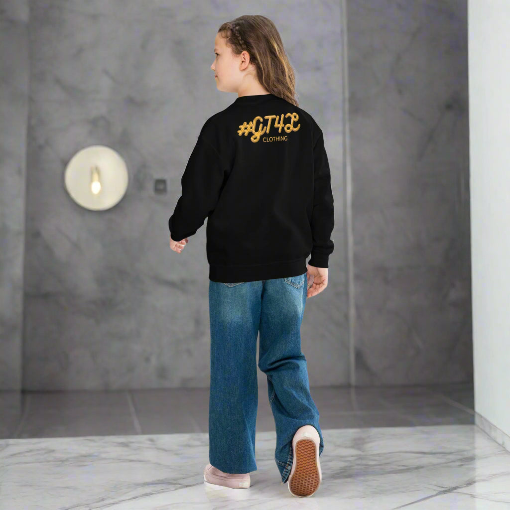 GT4L Youth Crewneck Sweatshirt, view 12