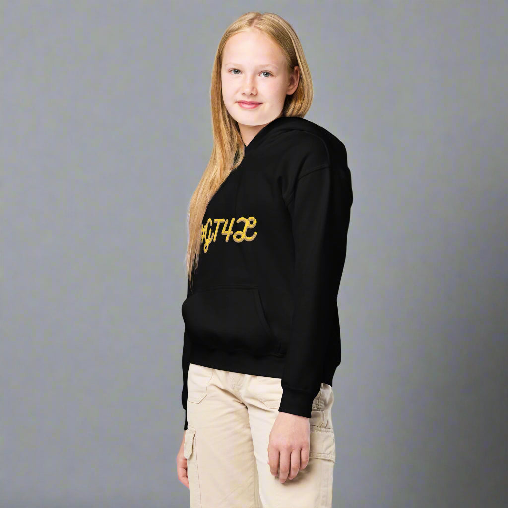 #GT4L youth-heavy-blend-hoodie-black-left-front-67bf37d8c7cc4
