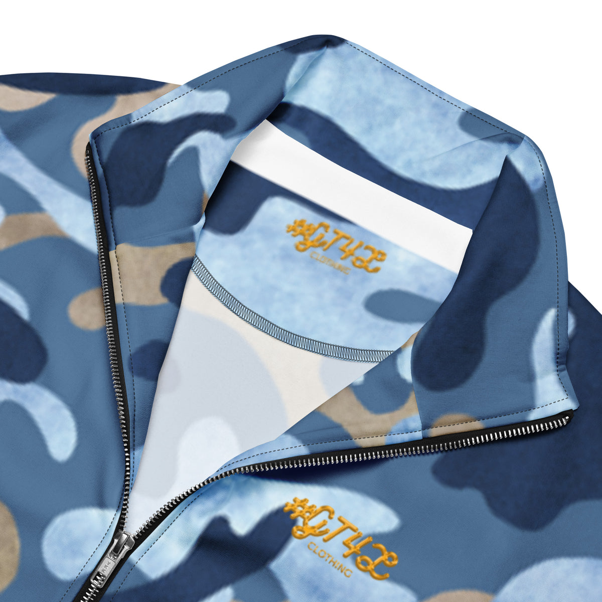 GT4L Men's Recycled Marine Track Jacket, view 7