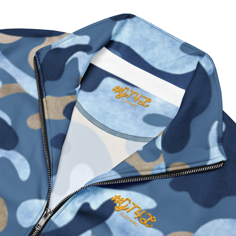 GT4L Men's Recycled Marine Track Jacket, view 7
