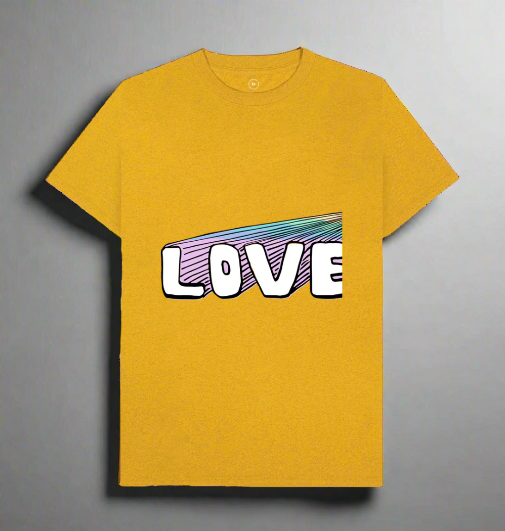 Sunflower Yellow Recycled Printed T-Shirt