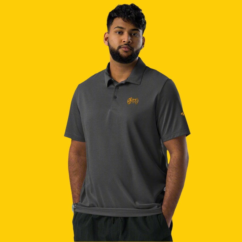 GT4L Mens Adidas Space-Dyed Polo Shirts