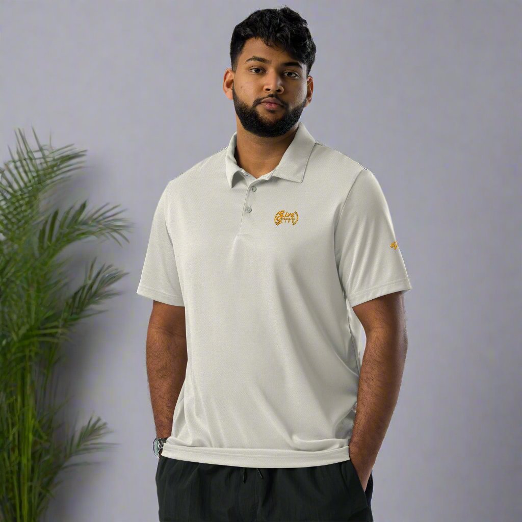 GT4L Mens Adidas Space-Dyed Polo Shirts, view 11