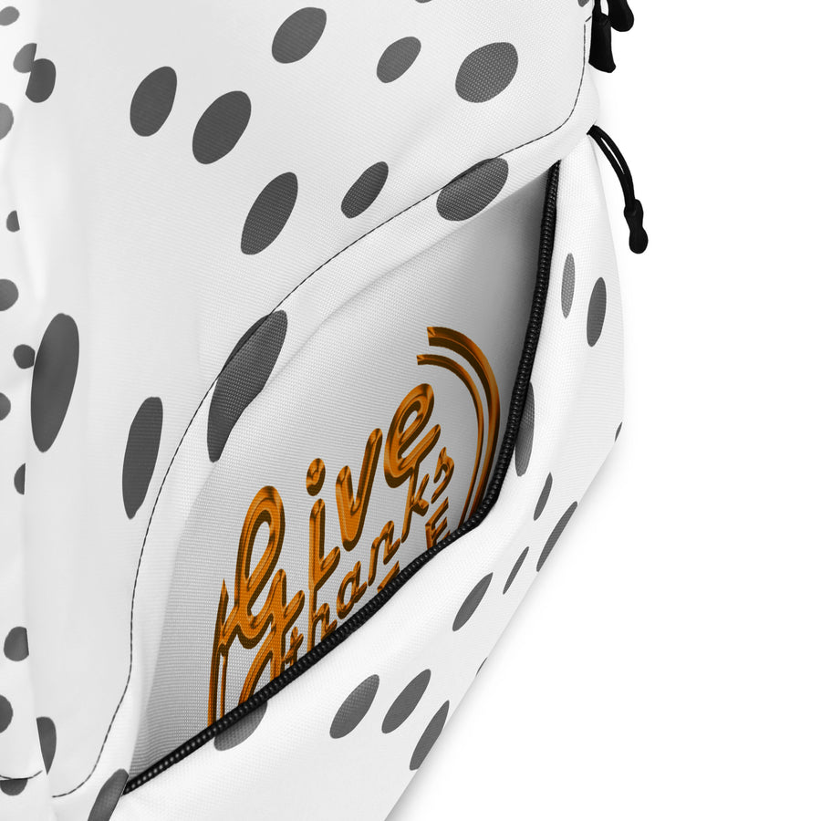 GT4L Dalmatian Print Backpack, view 7