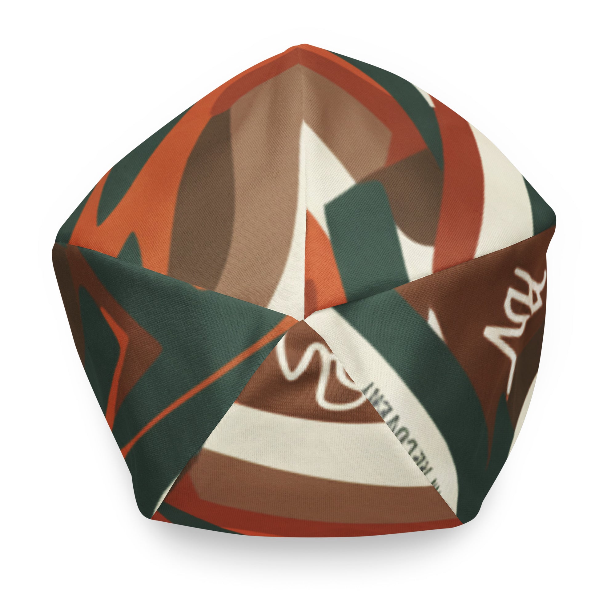 Geometric-patterned product on a white background