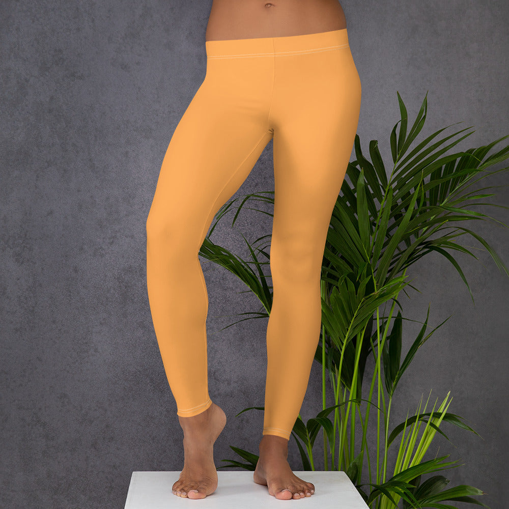 all-over-print-leggings-orange-front-676c80da5d608