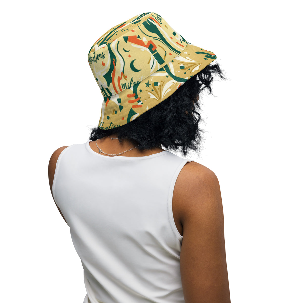 GT4L Celebration Milestones Reversible Bucket Hat, view 6