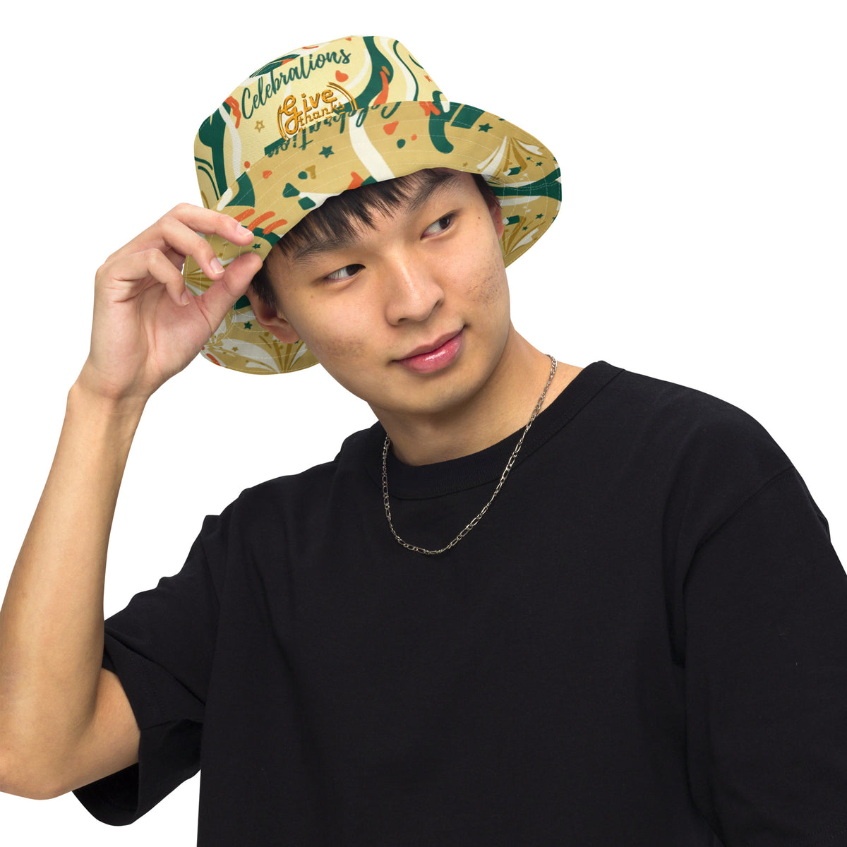 GT4L Celebration Milestones Reversible Bucket Hat, view 5