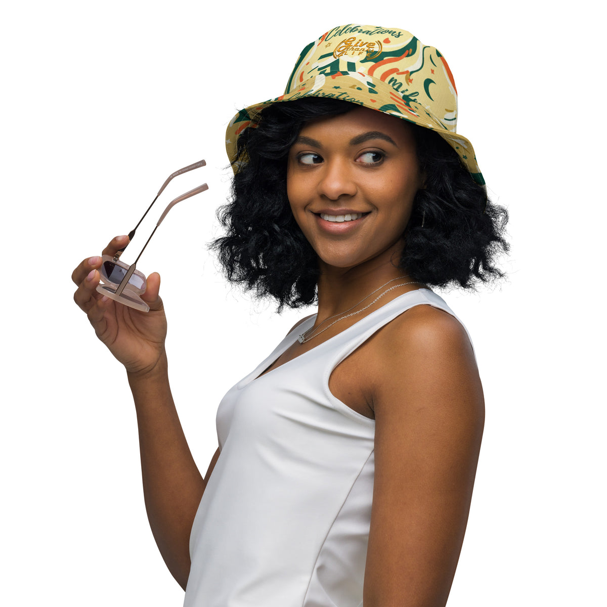 GT4L Celebration Milestones Reversible Bucket Hat, view 8