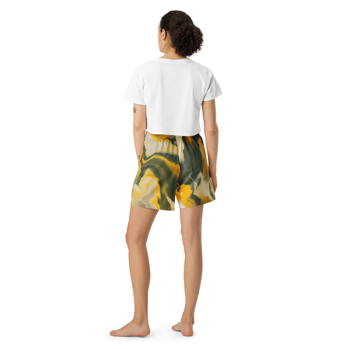 GT4L All-Over Print Unisex Athletic Long Shorts, view 19