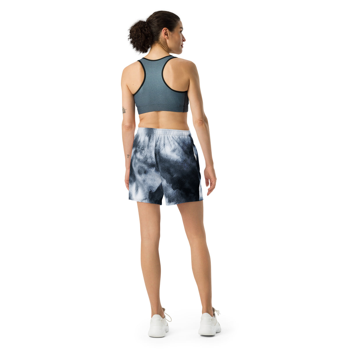 GT4L Men's Tye-Dye Athletic Long Shorts, view 14