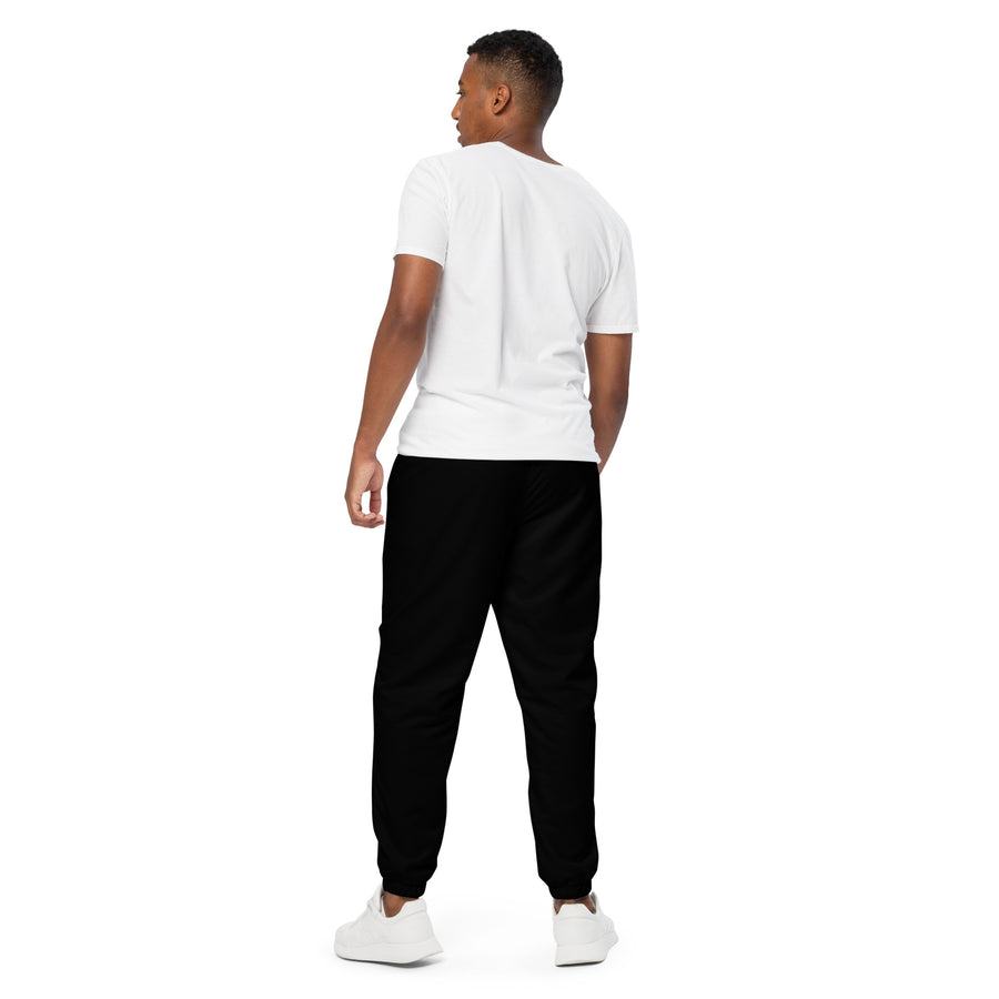 GT4L Men's Recycled Track Pants Black, view 6