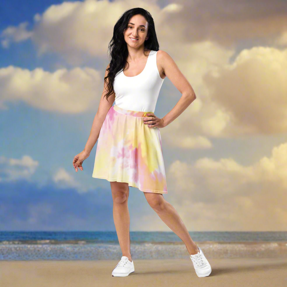 #GT4L Women's Beach Skater Skirt. Branded Fashion Clothing & Accessories.