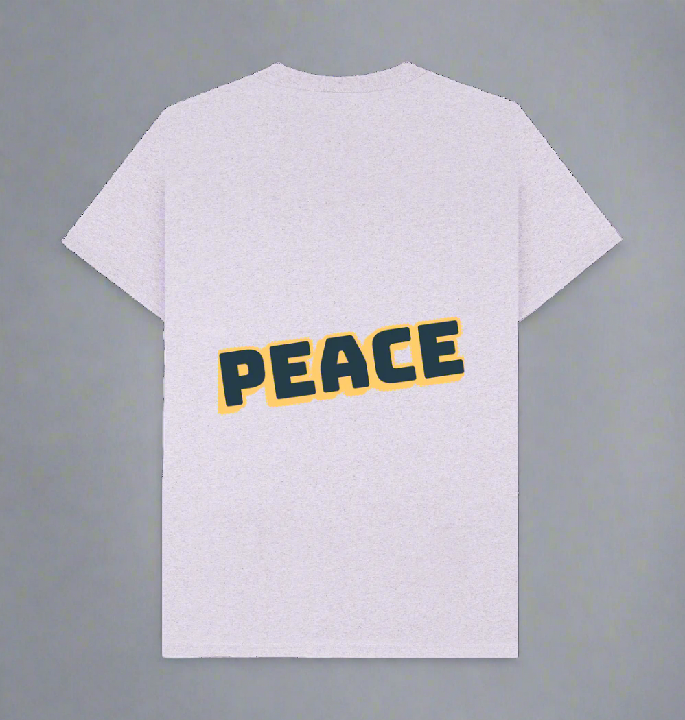 Light Purple Recycled Printed T-Shirt