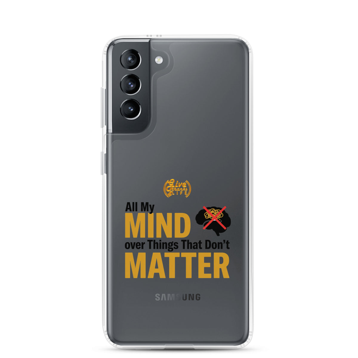 GT4L My Mind Clear Case for Samsung®, view 12