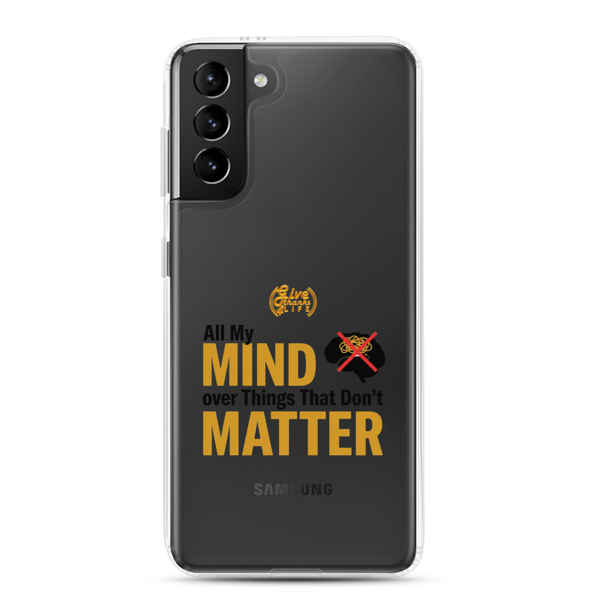 GT4L My Mind Clear Case for Samsung®, view 8