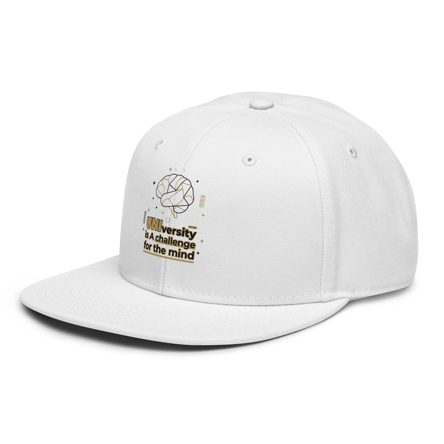 GT4L Snapback Hat | Embroidered Logo Cap | Adjustable Flat Brim | UK