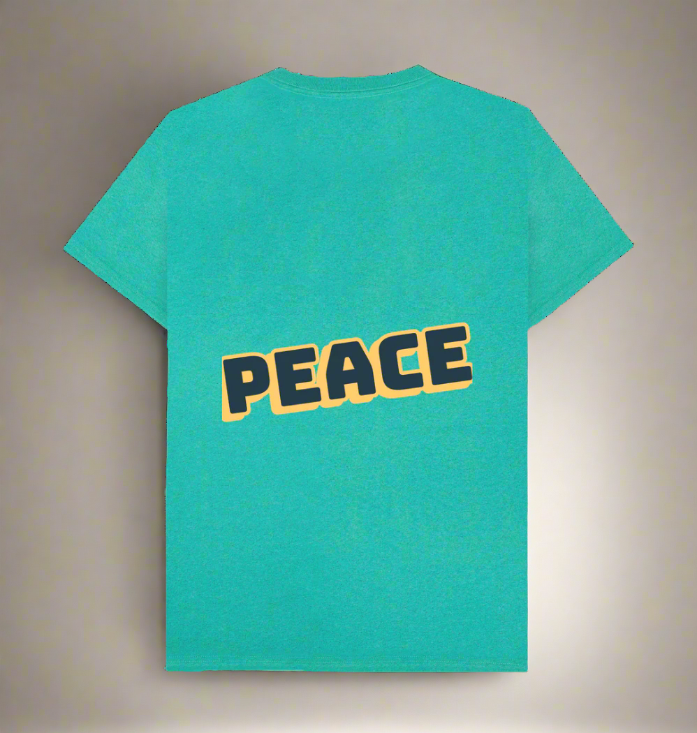 Seagrass Green Recycled Printed T-Shirt